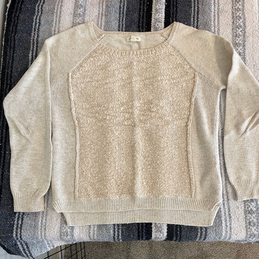 Ivory sweater